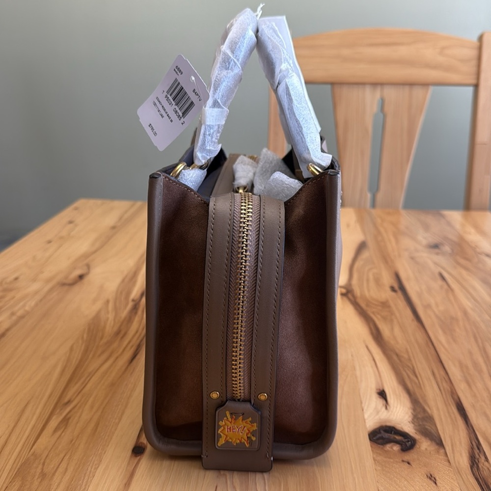 Coach X Jean Michel Basquiat Rogue Bag 25 NWT - Picture 9 of 16